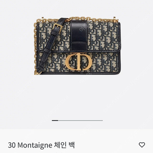 디올 30 몽테인 백 판매