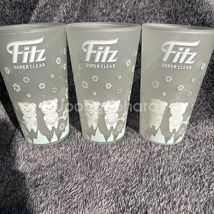 (가격내림) 빈티지 피츠 눈꽃잔 맥주잔 맥주컵 Fitz 컵 팝니다--0