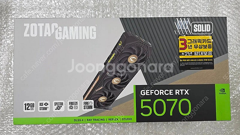 조텍 RTX 5070 SOLID OC D7 12GB 미...--0
