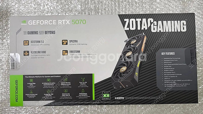 조텍 RTX 5070 SOLID OC D7 12GB 미...--1