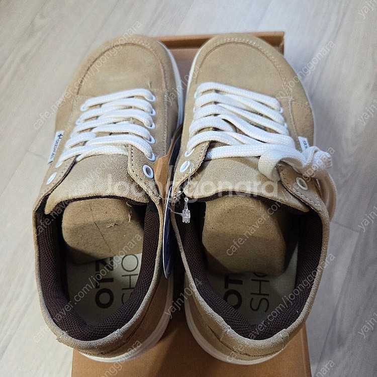 OTZ shoes 스니커즈 베이지 새상품--3