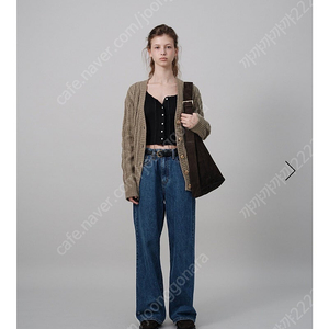 새옷)더바넷 Katie Wide-Leg Denim Pants 라지사이즈