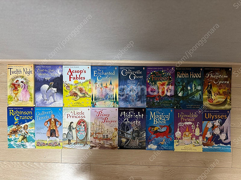 Usborne 어스본 리딩 콜렉션 40권 + CD2개 (택포 정품)--1