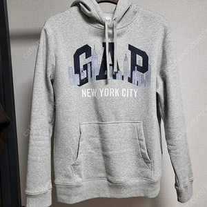GAP 갭 그레이 뉴욕시티 후드 M사이즈