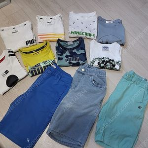 남아 120 여름옷 12벌
