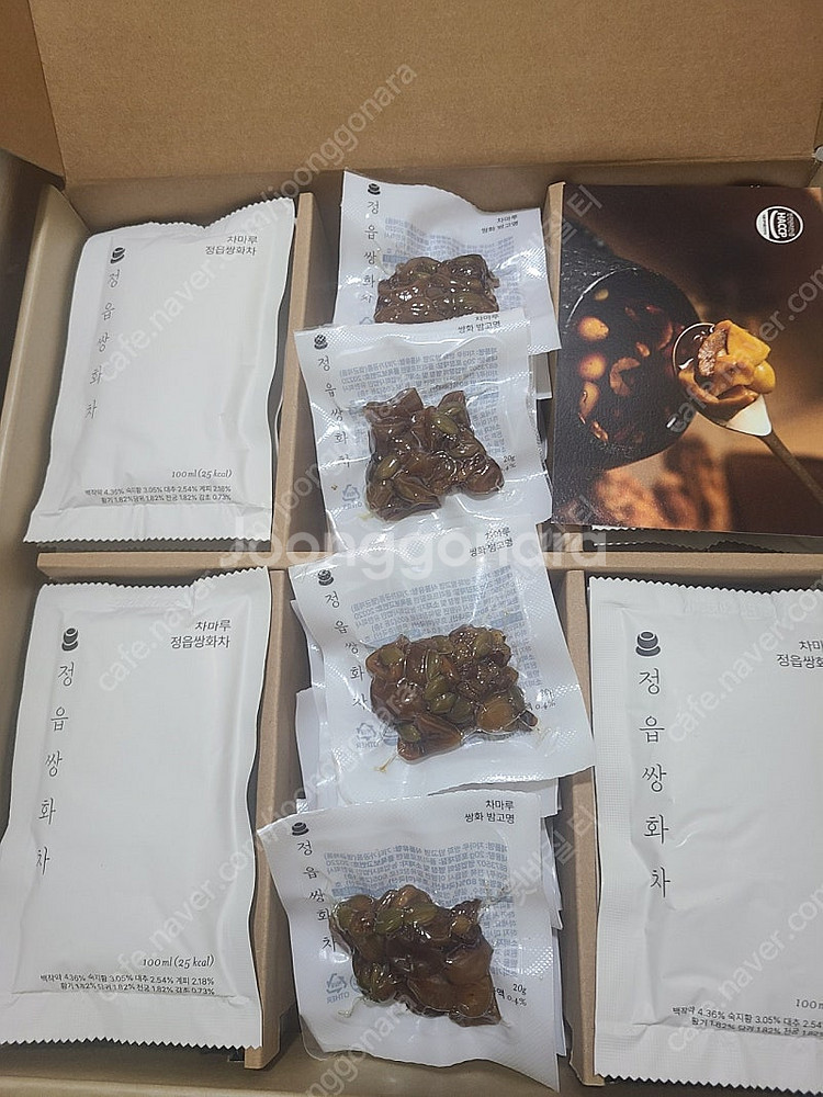 차마루 정읍 쌍화차 100ml x 20포 + 밤고명 4...--1