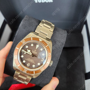 튜더 블랙베이 58 브론즈 39mm M79012 미착용 새제품 판매 25년7월