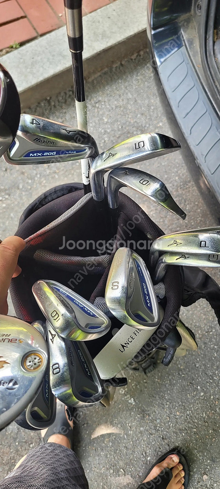 남성용 풀세트 아이언 미즈노 mx200 스틸 판매가 2...--1