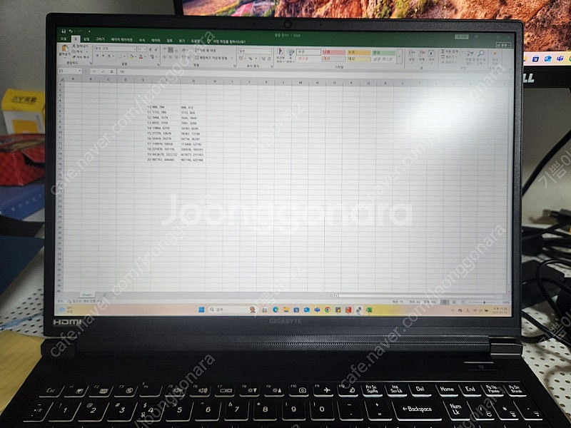 기가바이트 g6x 4060 i7 13세대 32gb 1t...--0