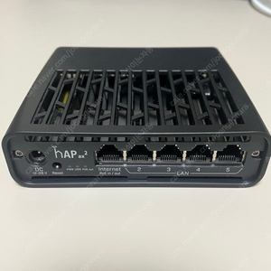 MikroTik 미크로틱 hAP ax2 Wi-Fi 6 공유기/라우터