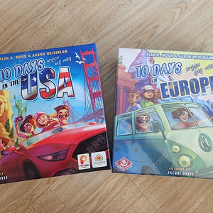 10 Days in Europe (10일간의 유럽여행)보드게임 새상품 판매해요.