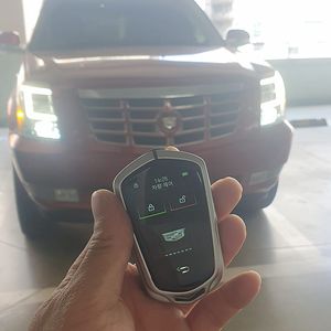 [판매] 캐딜락 CT4, CT5, XT4, XT5, XT6, 에스컬레이드 전연식 전모델 차량키 캐딜락 전용로고 탑재 디지털키로 제작