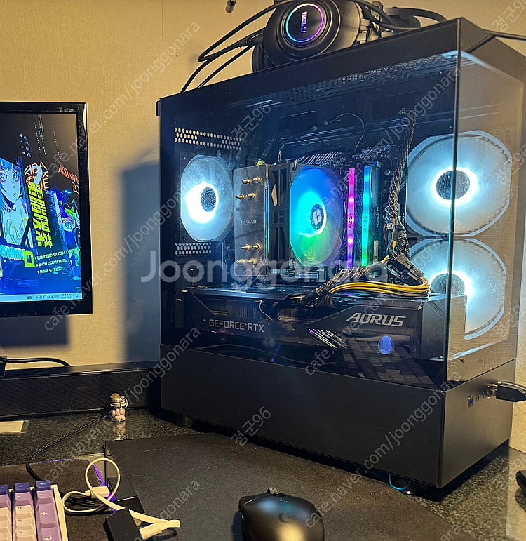 부산 5600x RTX3070ti 초고사양 게이밍 방송...--0