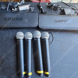 SHURE BLX288 BETA58 마이크 / 무선 핸드마이크 / 마이크 / 수신기