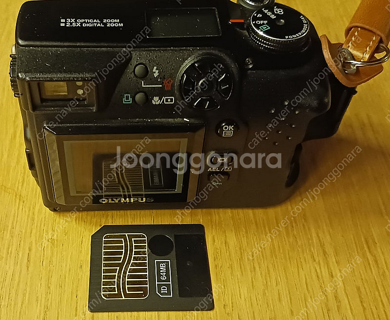 레트로카메라 명기 올림푸스 카메디아 (스마트미디어 메모...--6