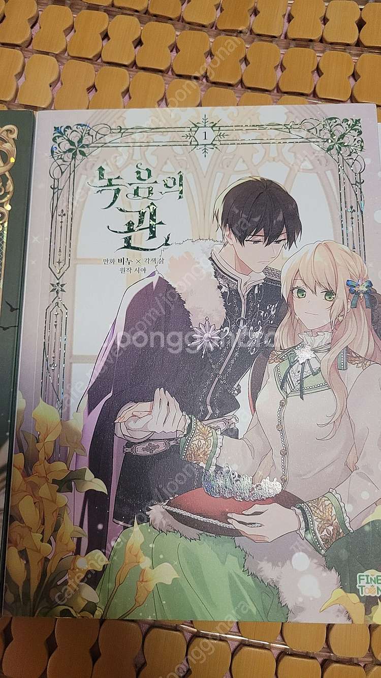 웹툰 만화 백작가의불청객2권,녹음의관1,남내편3--1