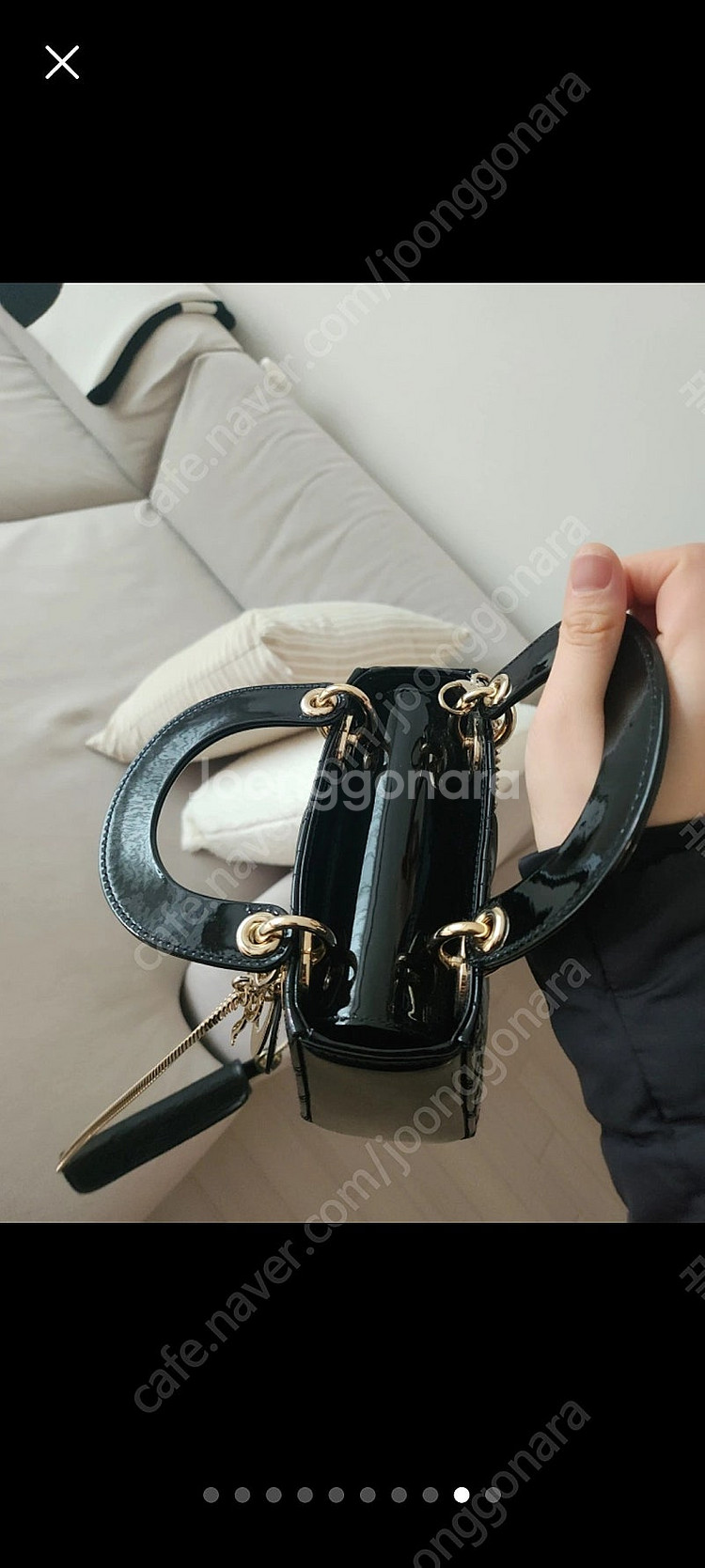 디올레이디미니페이던트블랙 전시품급--7