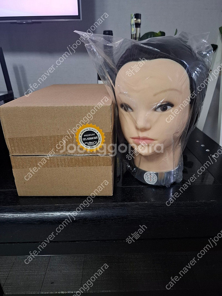 천혜사 시험용 통가발 (새것)--0