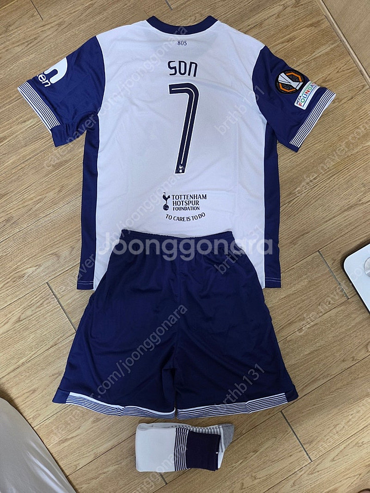 토트넘 손흥민 유로파 우승 기념 유니폼 축구복 상하의세...--1