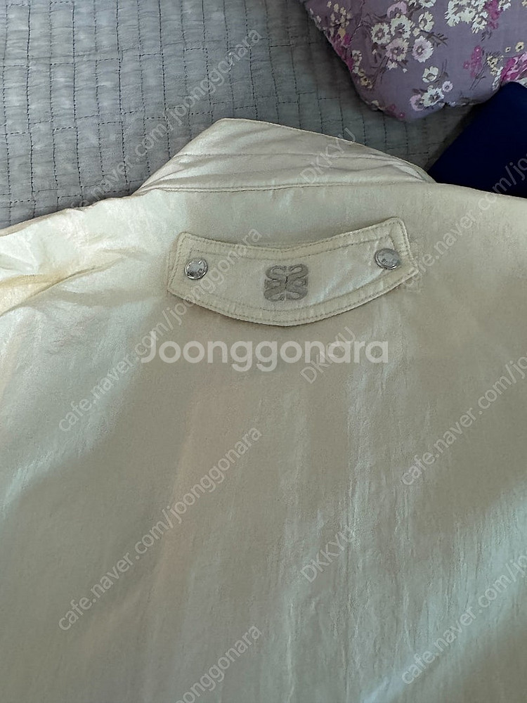 쿠어 샌티 나일론 오버사이즈 블루종 MA-1 자켓 리조...--2