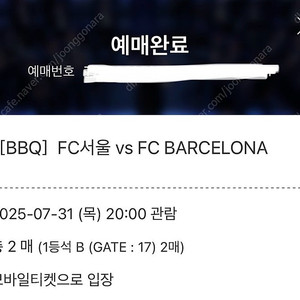 서울fc 바르셀로나 내한 bbq초청