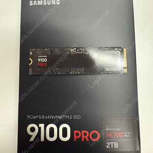 삼성 9100 pro 2T nvme ssd 미사용품