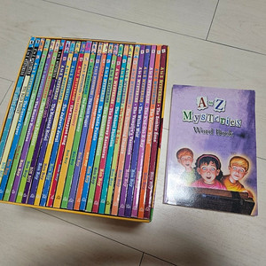 A to Z mysteries 26권 + 워드북 팝니다.