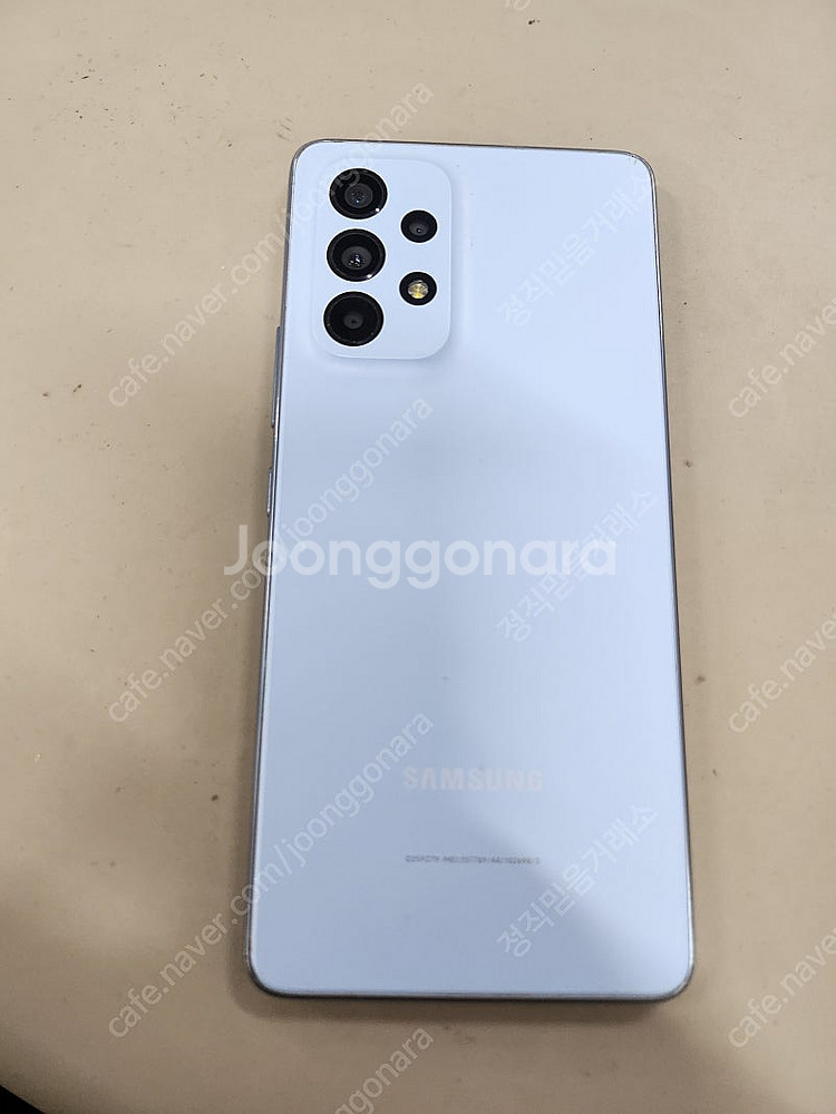 갤럭시A53 5G 128GB 블루 자급제 수원 인근 전...--3