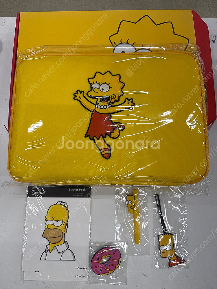 삼성 태블릿 파우치 심슨 콜라보 5종--0