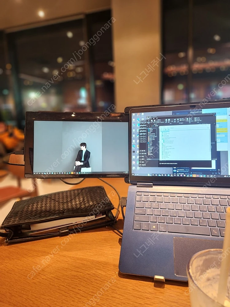 삼성 펜S 노트북 NT950SBE-x716+듀얼모니터 이미지