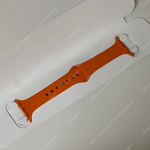 애플워치10 에르메스 42mm 스포츠 오랑쥬 스트랩 (미사용)