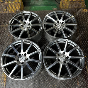 20인치 벤츠 지바겐 G63 AMG 중고휠 1대분 PCD130 9.5J +35