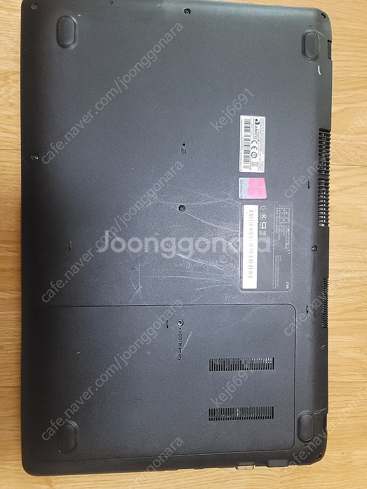 nt370r5e 정상작동. 부품용으로 판매--3