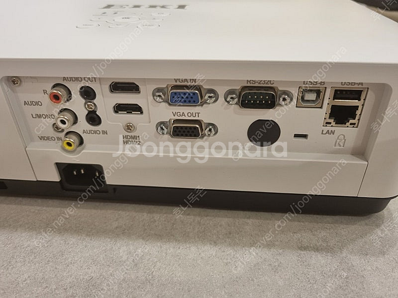 중고 빔프로젝터 에이키 EK-122X 4700안시 상태...--4