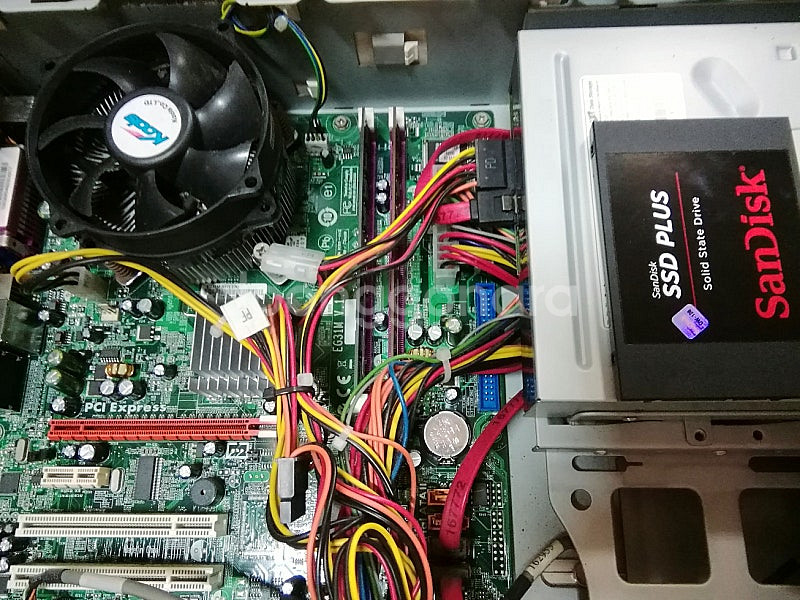 삼보 데스크탑 컴퓨터 SLIM PC 사무용 피시 본체 ...--2