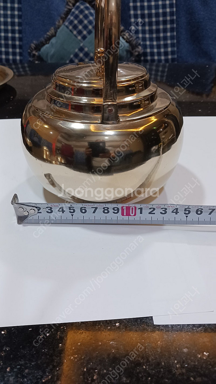 무형문화재77 황동 주전자 셋트--7