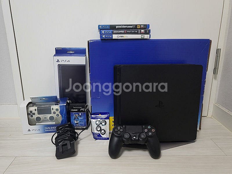 PS4 슬림 500GB 풀세트--0