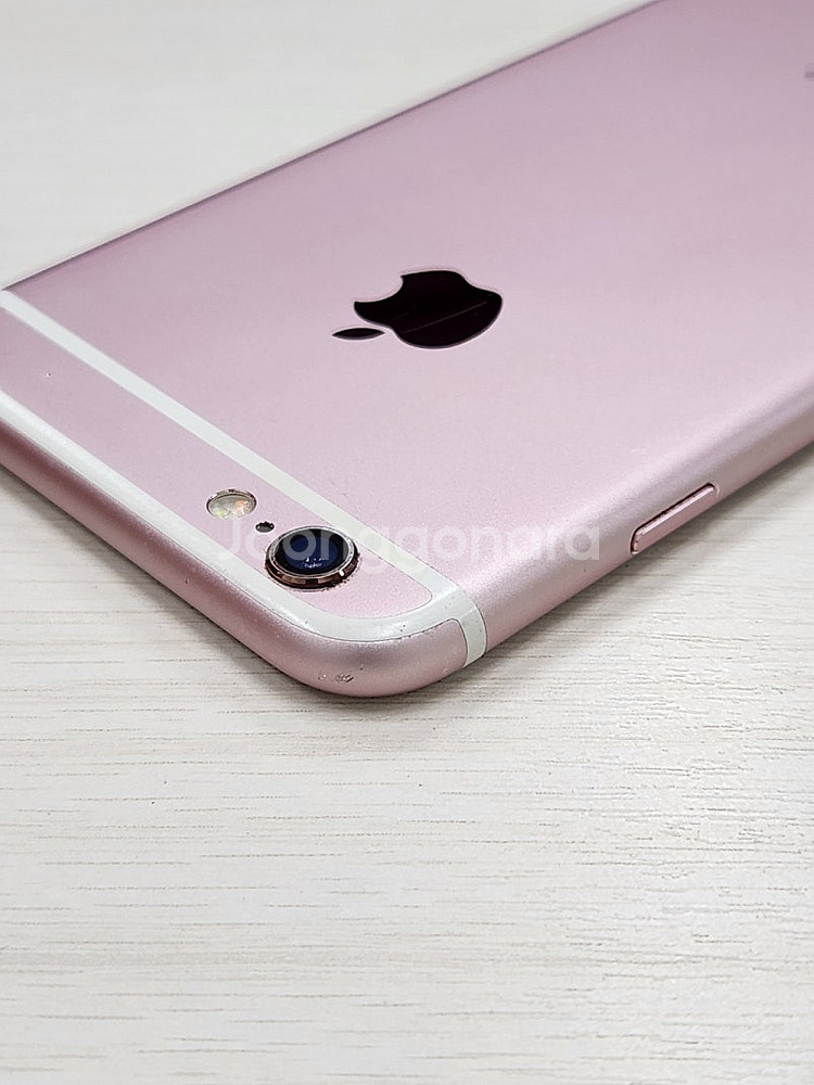 아이폰6S 핑크색상 64용량 상태좋은 무잔상 감성폰 배터리100% 단말기 12만 판매합니다--6