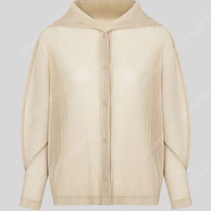 플리츠플리즈 7월 타타미 가디건 라이트 베이지(새제품)
