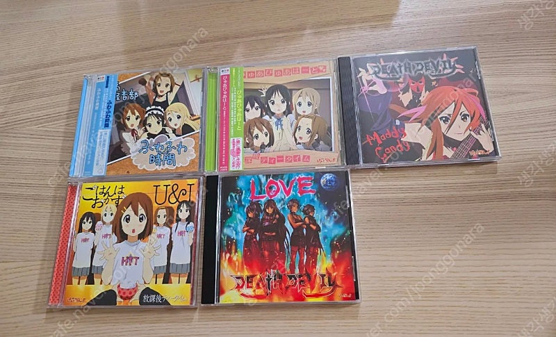 케이온 앨범 cd 전 세트 판매합니다--3