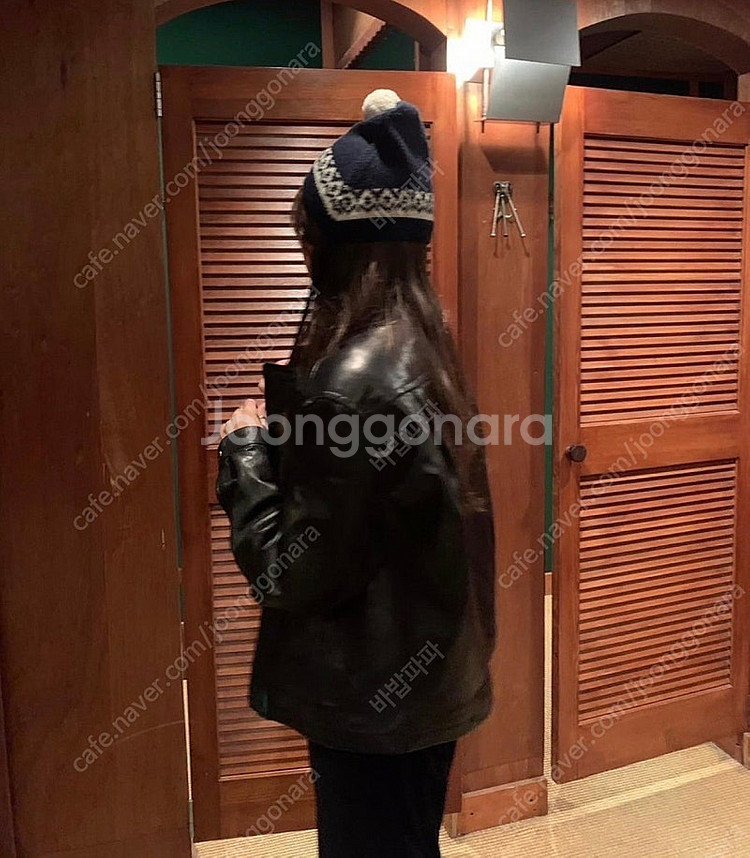 타낫 rivet lambskin leather jack...--3