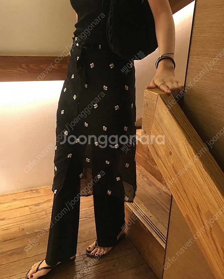 매니매니모드 lady flower skirt 스몰--1