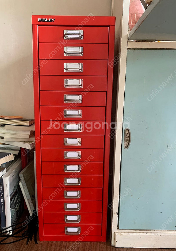 영국Bisley철제서랍장 15단--0