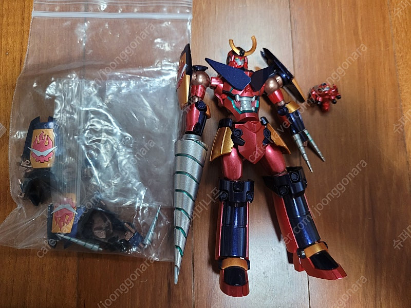 Smp(슈퍼미니프라)그렌라간 도색작+엔키두두 가조립+하늘을 뚫는 드릴셋 미조립 팝니다.--6