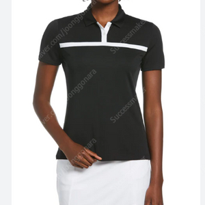 [새상품] CALLAWAY여성 스트라이프 버튼 폴로 샤츠 L사이즈