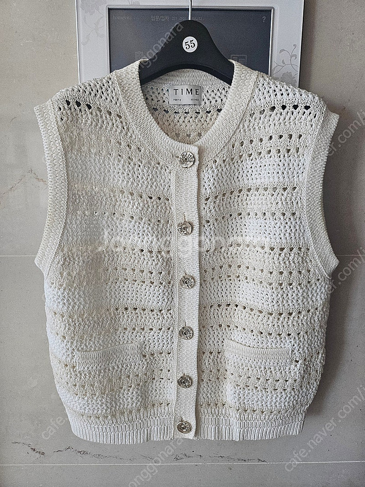 타임 크로셰 니트베스트--1
