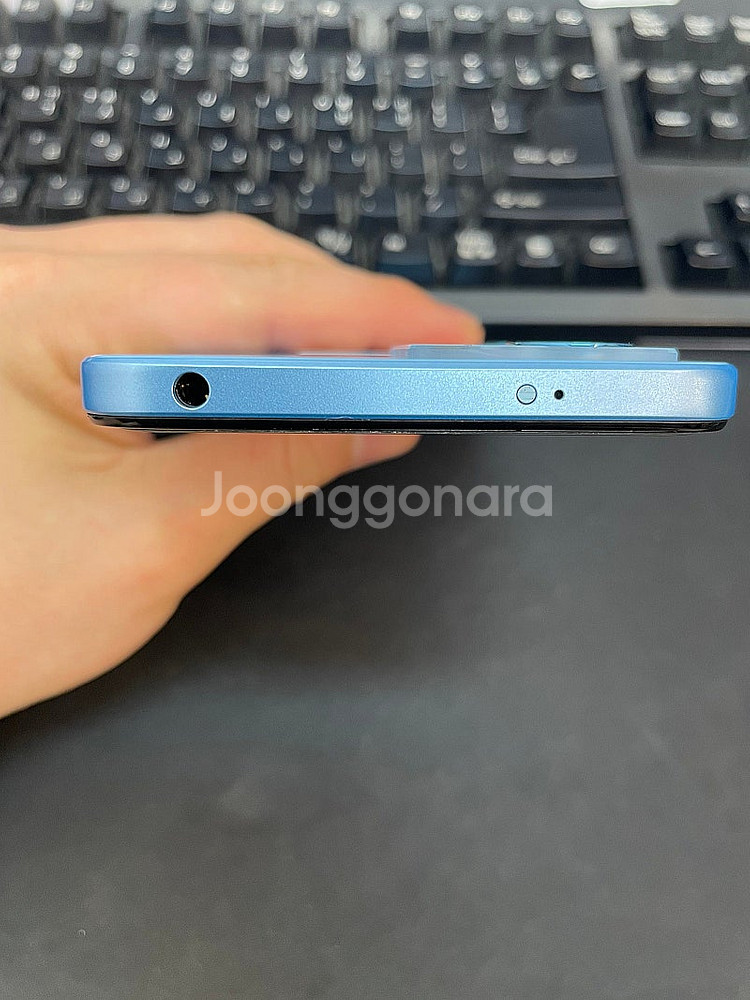 홍미노트12 블루 128GB 무잔상 상태좋은 중고10만...--3
