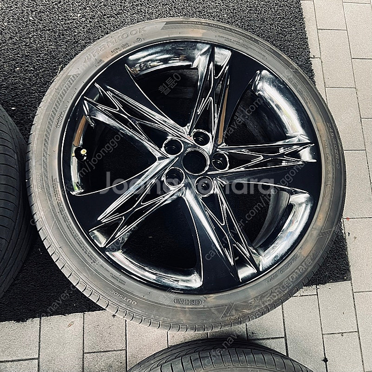 [ 제네시스 ] G90 RS4 20인치 블랙 크롬 휠 ...--2