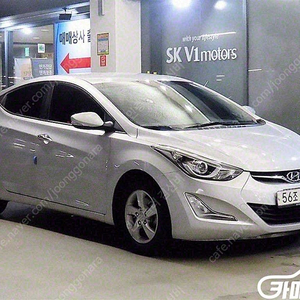 중고차 할부 더 뉴 아반떼 1.6 GDI 스마트 2014 년식 회색 문제 없는 중고차