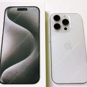 아이폰15pro 128 화이트 자급제